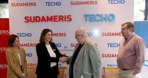 La Nación / “Por un Paraguay sin pobreza”: Sudameris y Techo firman histórica alianza