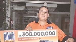 Se encomendó a su suegro y sacó 300 millones con Telebingo