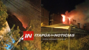 INCENDIO DE EDIFICIO EN ENCARNACIÓN DEJÓ VARIOS DEPARTAMENTOS AFECTADOS - Itapúa Noticias