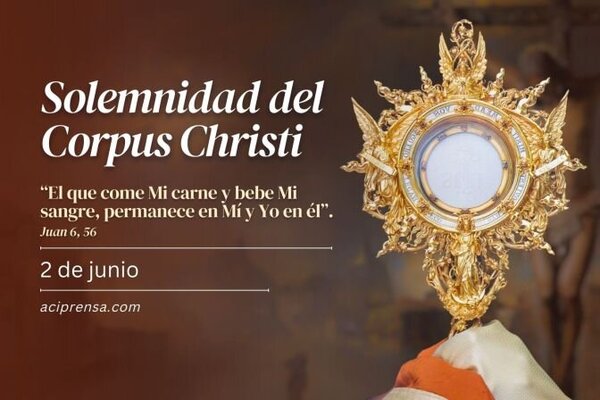 Hoy celebramos la Solemnidad del Cuerpo y la Sangre de Cristo - Radio Imperio 106.7 FM