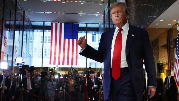 Trump dice no tener problema con cumplir una posible pena de cárcel