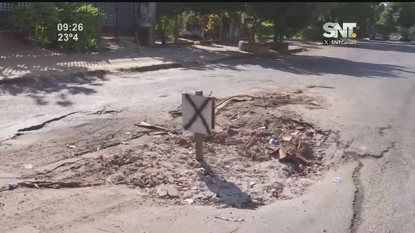 Aparece megabache cerca de la avenida Mariscal López - SNT