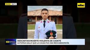 Descartan muerte violenta de cadete: autopsia halló que la causa fue una miocardiopatía - ABC Noticias - ABC Color