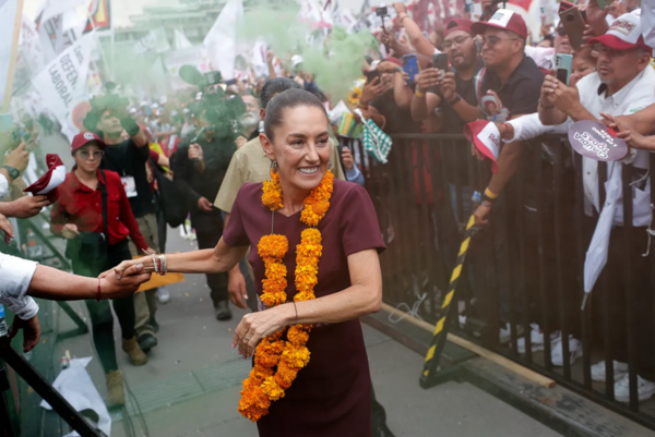 Claudia Sheinbaum, virtual primera presidenta de México en más de 200 años de historia