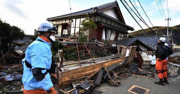 La Nación / Un fuerte sismo de magnitud 5,9 sacude el centro de Japón