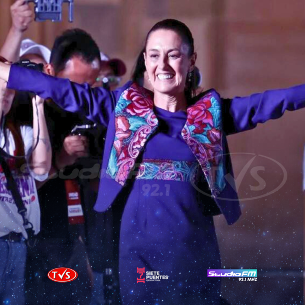 CLAUDIA SHEINBAUM GANA ELECCIONES Y SE CONVIERTE EN LA PRIMERA MUJER PRESIDENTA DE MÉXICO - TVS