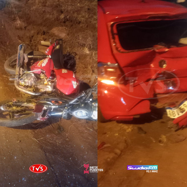 COLISIÓN EN EL BARRIO CHAIPE: UN MENOR RESULTA LESIONADO EN ACCIDENTE DE TRÁNSITO - TVS