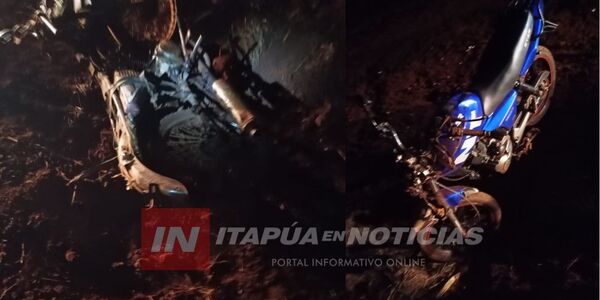 CHOQUE ENTRE MOTOCICLETAS SE COBRÓ UNA VIDA EN SAN RAFAEL DEL PNÁ. - Itapúa Noticias