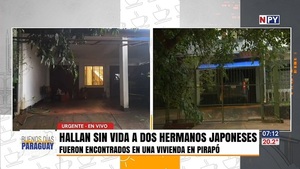 Encuentran muertos a dos hermanos japoneses en Itapúa - Noticias Paraguay