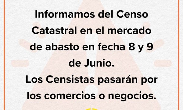 Harán censo en mercado de CDE