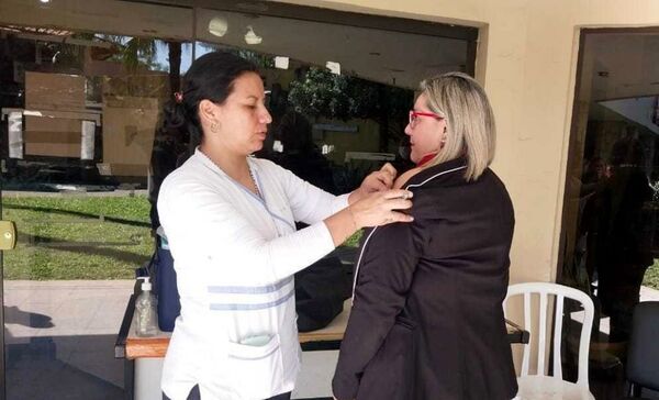 Realizarán vacunación móvil en Palacio de Justicia de Asunción