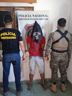 Aprehensión de presuntos traficantes de drogas y reducidores en Vallemi