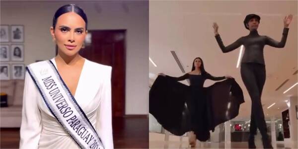 [VIDEO] ¡Ni ahí con las cañeadas! La nueva Miss ya se prepara a full con su pasarela