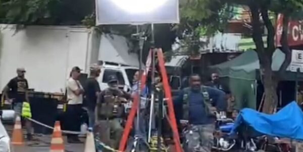 Filman película de Netflix en Mercado de CDE