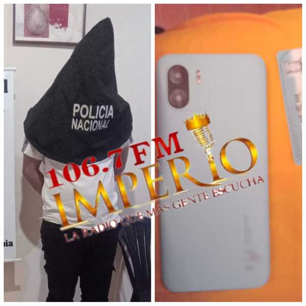GEO detiene a un joven por despojar del bolsillo de una mujer de su celular