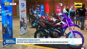 Corazón paraguayo: motos Taiga resaltan los valores de ser paraguayos  - Gente & Negocios - ABC Color