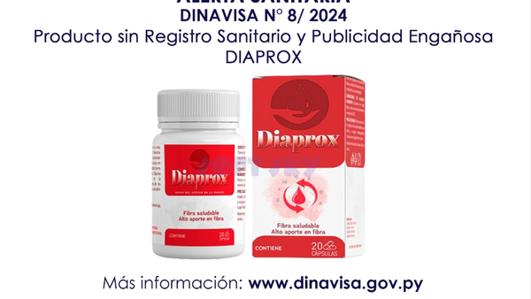 Dinavisa emite alerta sanitaria por medicamentos Diaprox y Cartiflex