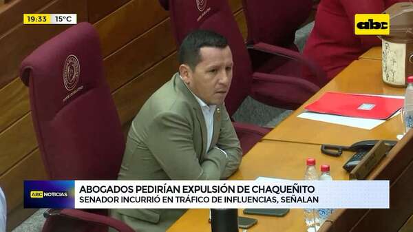 Video: Chaqueñito debe perder investidura o ser “al menos sancionado”, dijo Colegio de Abogados - ABC Noticias - ABC Color