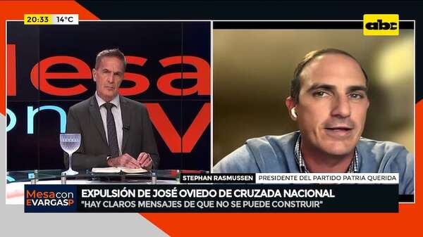 Payo Cubas expulsó a José Oviedo de Cruzada Nacional: esto opina el presidente de Patria Querida - Mesa de Periodistas - ABC Color