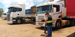 Inspectores de Dinatran montan esquema de coima en el que incluyen hasta a sus esposas