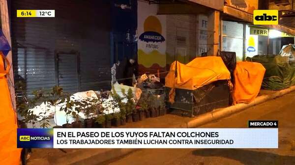 El Paseo de los Yuyos: los trabajadores también luchan contra inseguridad - ABC Noticias - ABC Color