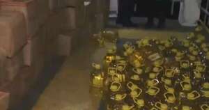 La Nación / Decomisan 4.000 litros de aceite ingresados de contrabando