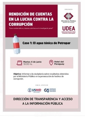 Rendición de cuentas en la lucha contra la corrupción - PDS RADIO Y TV