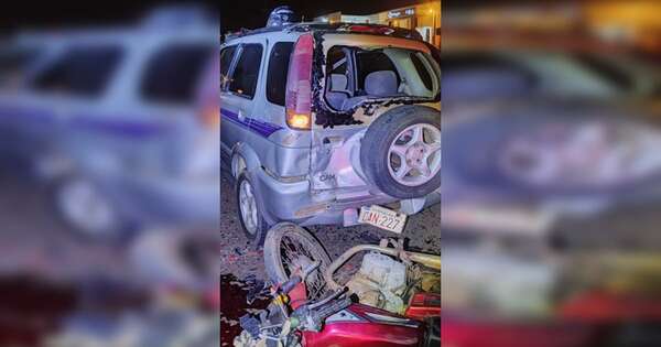 Diario HOY | Motociclista quedó gravemente herido tras chocar contra una camioneta