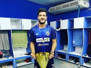 José María Ortigoza disputó su último partido como futbolista profesional - trece