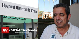 EL DR. ROLÓN POSE PASÓ 32 AÑOS EN LA DIRECCIÓN MÉDICA DEL HOSPITAL DISTRITAL DE FRAM - Itapúa Noticias