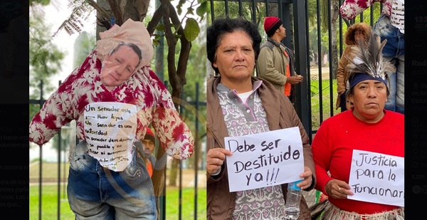 Nativos exigen salida de Chaqueñito del Congreso - Noticias Paraguay