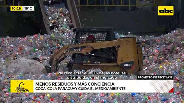Menos residuos y más conciencia: el proyecto de reciclaje de Coca-Cola Paraguay - ABC TV - ABC Color