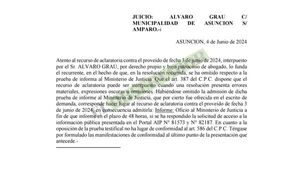 Autorizan declaración de altos jefes municipales sobre amparo promovido por Concejal 