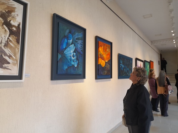 Apertura de la muestra artística "Diversidades" de Apsecart.