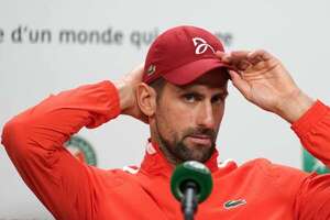 Djokovic se retira de Roland Garros, Sinner celebra su N.1 con boleto a semifinales - Tenis - ABC Color