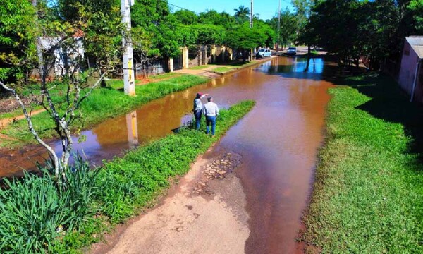 Inicia obra para solucionar problema histórico en el barrio Azucena de Coronel Oviedo – Prensa 5