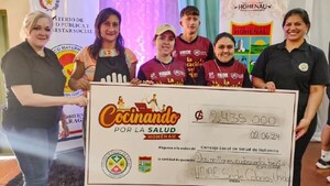 Recaudan G. 150 millones en comilona por la salud