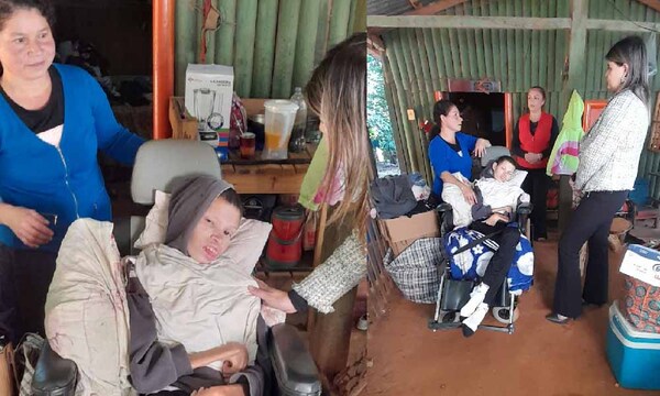 Despacho de la Primera Dama y Secretaría de Discapacidad ayudan a joven en Coronel Oviedo – Prensa 5