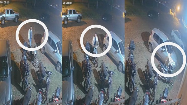 Malviviente logra hurtar una motocicleta del estacionamiento de un complejo deportivo - Oasis FM 94.3
