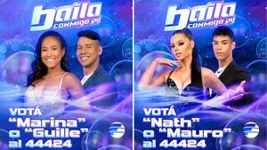 Nath Aponte y Marina se enfrentan al telefónico del Baila Conmigo Paraguay