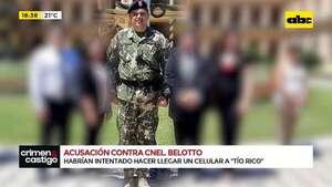 Video: Fiscalía acusó al coronel Belotto, su esposa y a exabogado de Tío Rico - Crimen y castigo - ABC Color