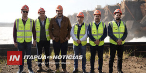 COMITIVA PARLAMENTARIA REALIZÓ VISITA TÉCNICA A OBRA DE MAQUINIZACIÓN AÑA CUA - Itapúa Noticias