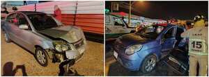Accidente de tránsito en Ñemby dejó dos heridos - Policiales - ABC Color