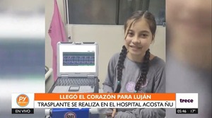 Esperanzador: Luján recibe un nuevo corazón tras cinco meses conectada a uno artificial - trece