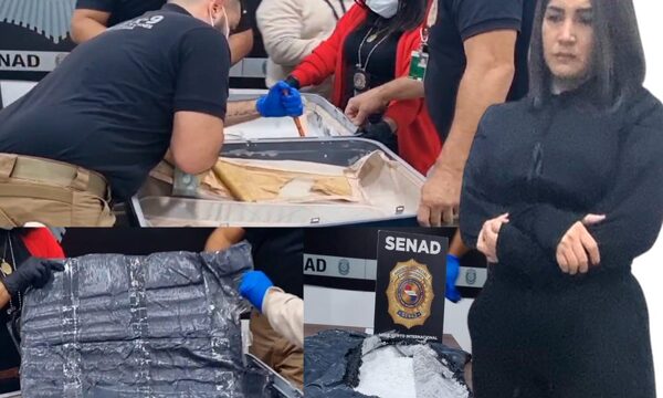 Descubren a otra «mula» de Ciudad del Este que pretendía viajar con casi 5 kilos de cocaína – Diario TNPRESS