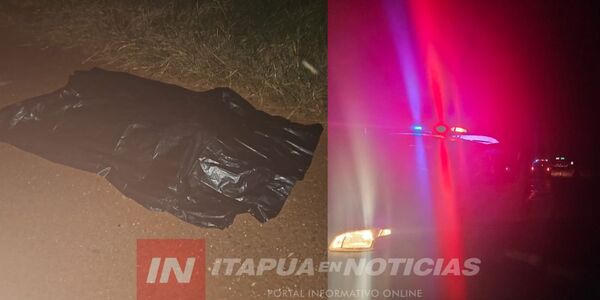 APREHENDIERON A CONDUCTOR QUE HABRÍA PROTAGONIZADO UN ACCIDENTE FATAL Y LUEGO SE FUGÓ - Itapúa Noticias