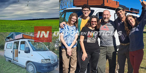 FAMILIA RECORRE DISTINTOS PAÍSES EN MOTORHOME Y AHORA ESTÁN POR ENCARNACIÓN - Itapúa Noticias