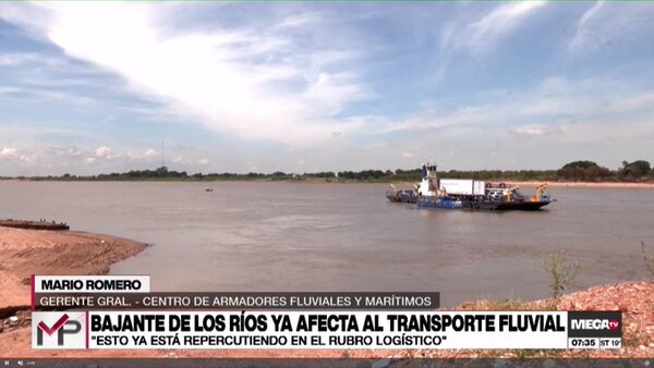Panorama poco alentador para la normal navegación de los ríos debido a bajante - Megacadena - Diario Digital