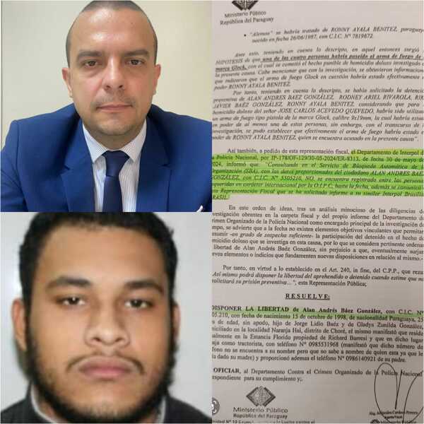 Fiscal liberó a supuesto sicario del exintendente José Carlos Acevedo