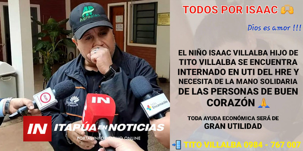 NIÑO SUFRIÓ UNA CRISIS ASMÁTICA Y SE ENCUENTRA EN TERAPIA PEDIÁTRICA - Itapúa Noticias
